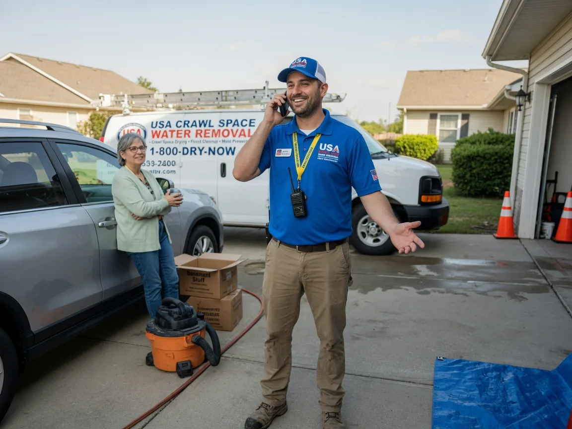 Crawl Space Water Removal Harvey, AR FAQs